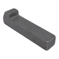 000101541 Шпонка з носиком (12х8х45мм)